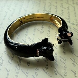 Black Dog Bangle Bracelet Kate Spade